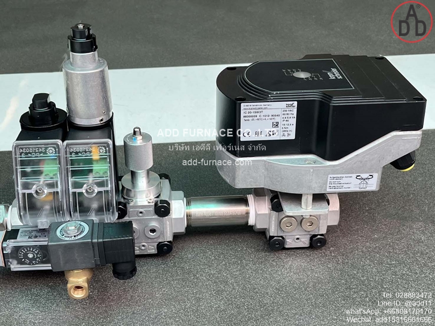 1 Low Pressure Gas Burner Automatic Linear Safety Control System (34)